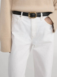 Frame - Women's Rounded Buckle Belt