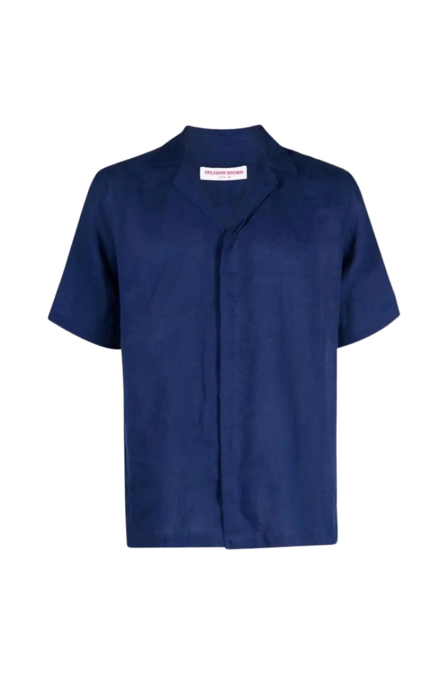 Orlebar Brown - Maitan Camp Collar Linen Shirt
