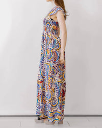 Another Love - Paisley Print Midi Dress