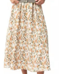 Mikarose - Textured Midi Skirt