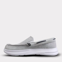 Mykos Men's Calvin Slip-on Shoe in grey - men's loafer - view 4
