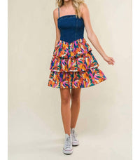 Flying Tomato - Laced In Love Woven Mini Dress