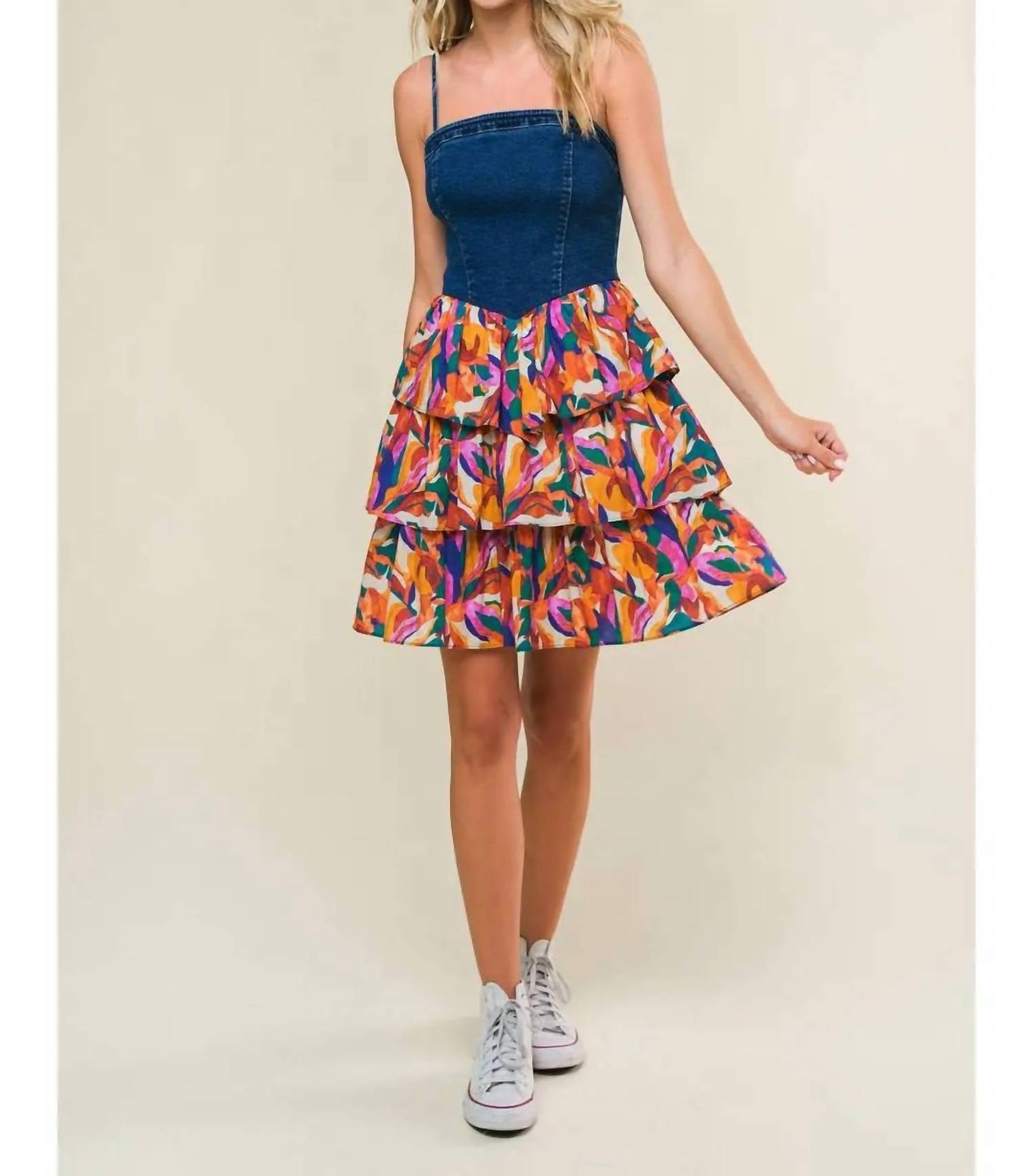Flying Tomato - Laced In Love Woven Mini Dress