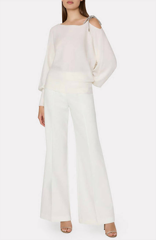 Milly - Crystal Tie Sweater