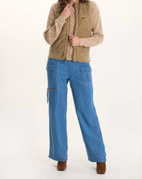 Xcvi - Aeric Quilted Zipper Pocket Vest