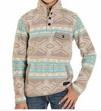 Rock & Roll Denim - Boy's Aztec Fleece Pullover