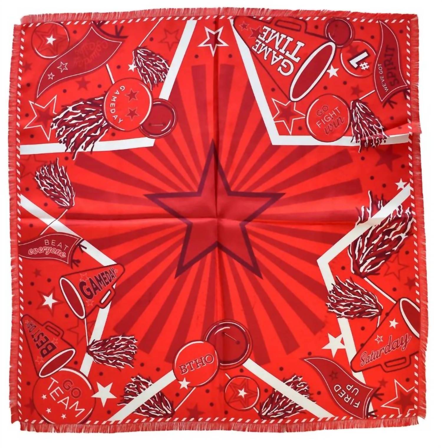 Saturday Silks - Women's Fringed Spirit Scarf