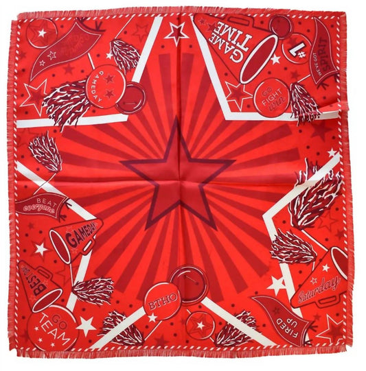 Saturday Silks - Women's Fringed Spirit Scarf