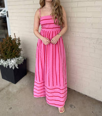 By Together - Priscilla Striped Maxi Dress