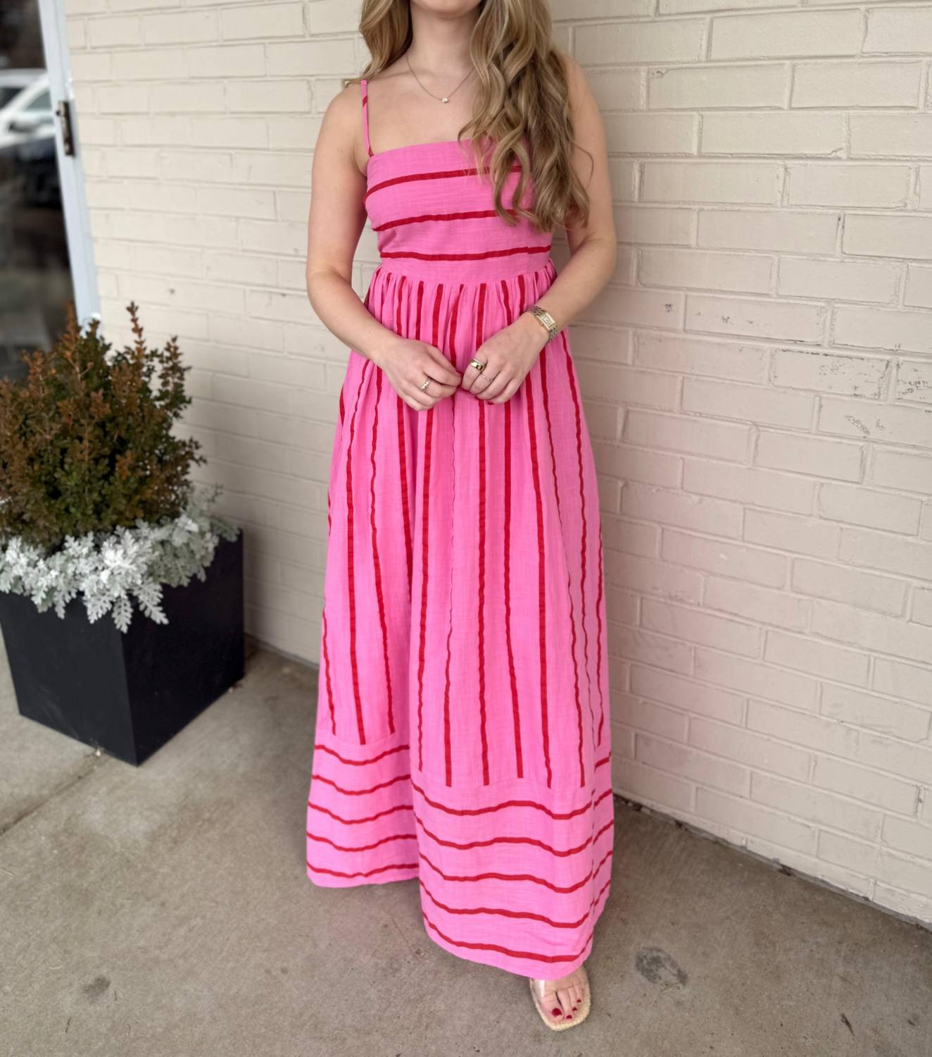 By Together - Priscilla Striped Maxi Dress