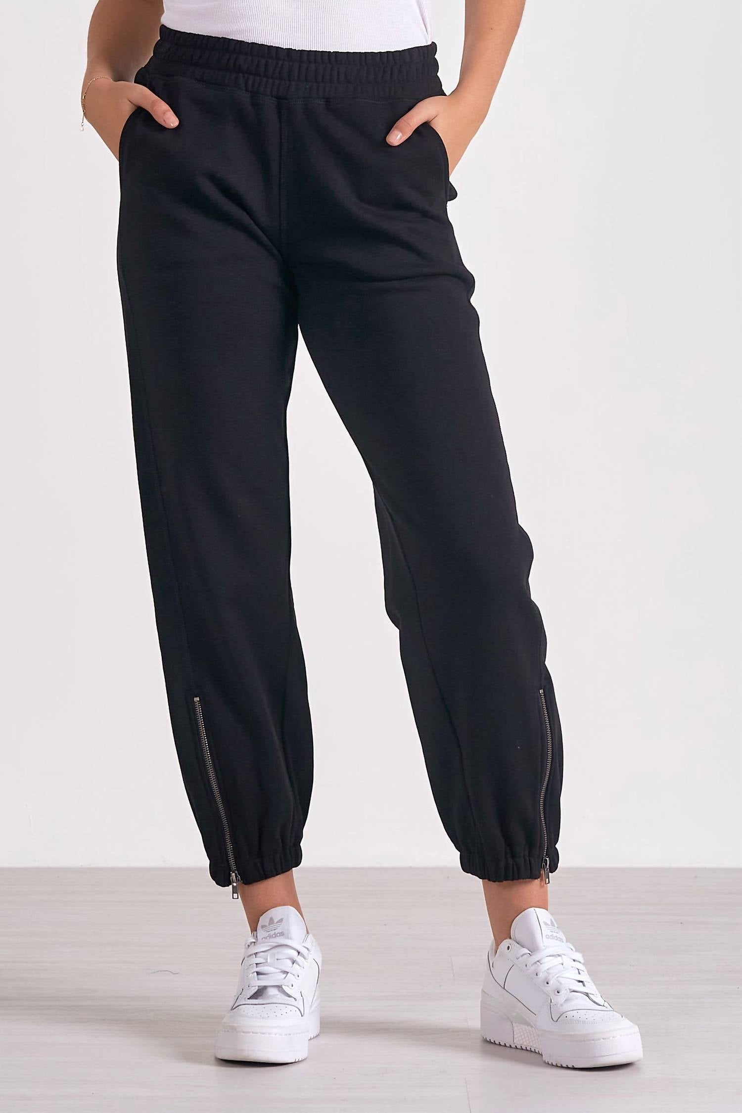 Elan - Remmy Zipper Detail Jogger