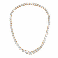 Diana M Jewels - Women's Round Lab-Grown Diamond Pendant Necklace (110.00 Ct) - Signature