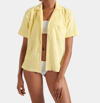 Hunza G - Terry Toweling Cuban Shirt