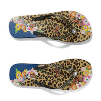 Brighton - Women's Spotty Leo Flip Flops