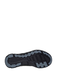 Skechers Women's Cascade Arch Fit Sneaker in black - women's sneaker - detail view
