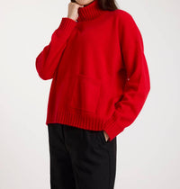 Brodie Cashmere - Pippin Roll Neck Jumper