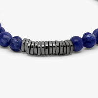 Tateossian Women's Classic Discs Bracelet in blue - women's jewelry - alternate view