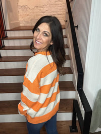 Kori - Gameday Striped Sweater