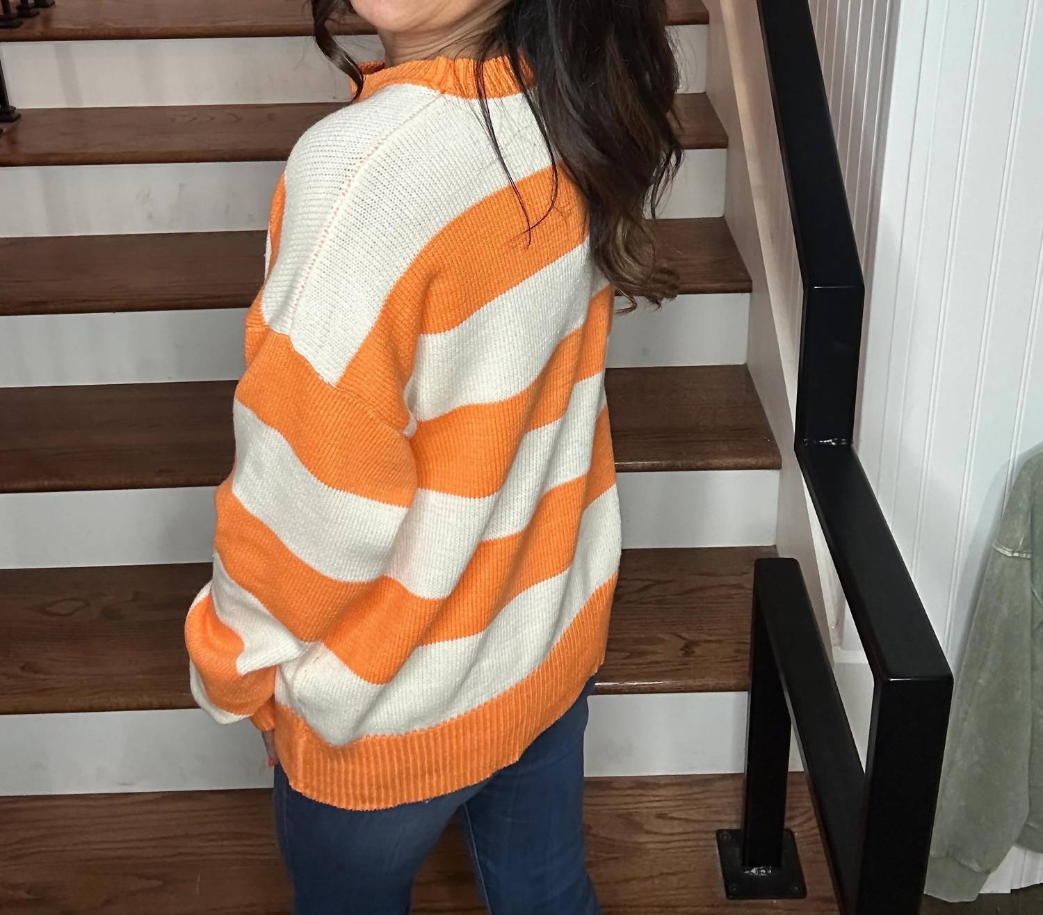 Kori - Gameday Striped Sweater