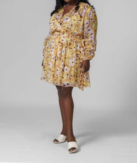 Joie - Clara Mini Silk Dress - Plus Size