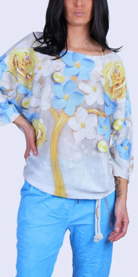 Gigi Moda - In Fiore Batwing Sweater