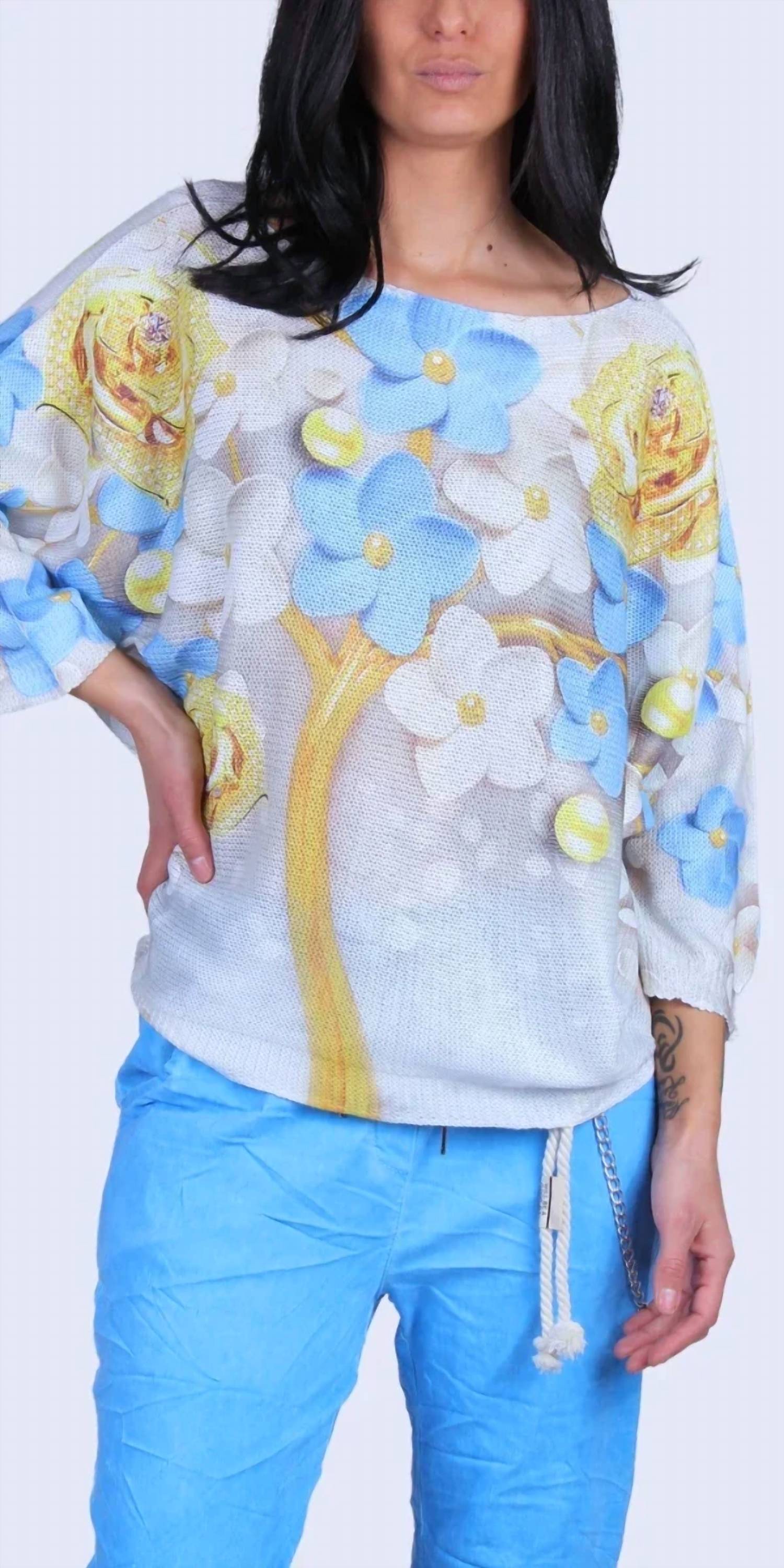 Gigi Moda - In Fiore Batwing Sweater