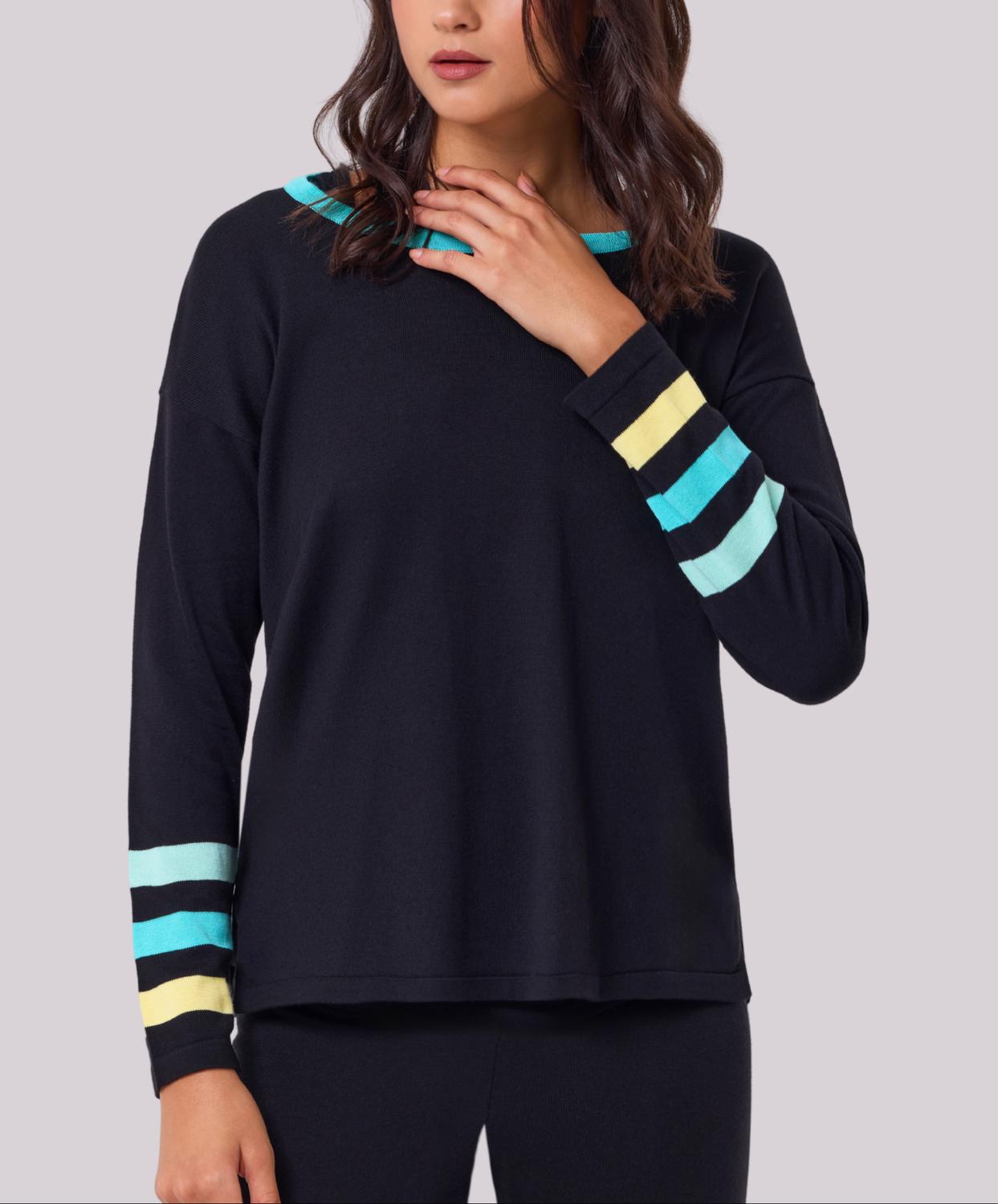 Angel Apparel - Knit Stripe Top