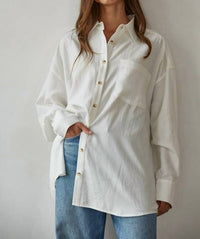 By Together - Jillian Cotton Button Down Shirt
