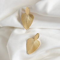 Marlyn Schiff - Women's Leaf Drop Earrings