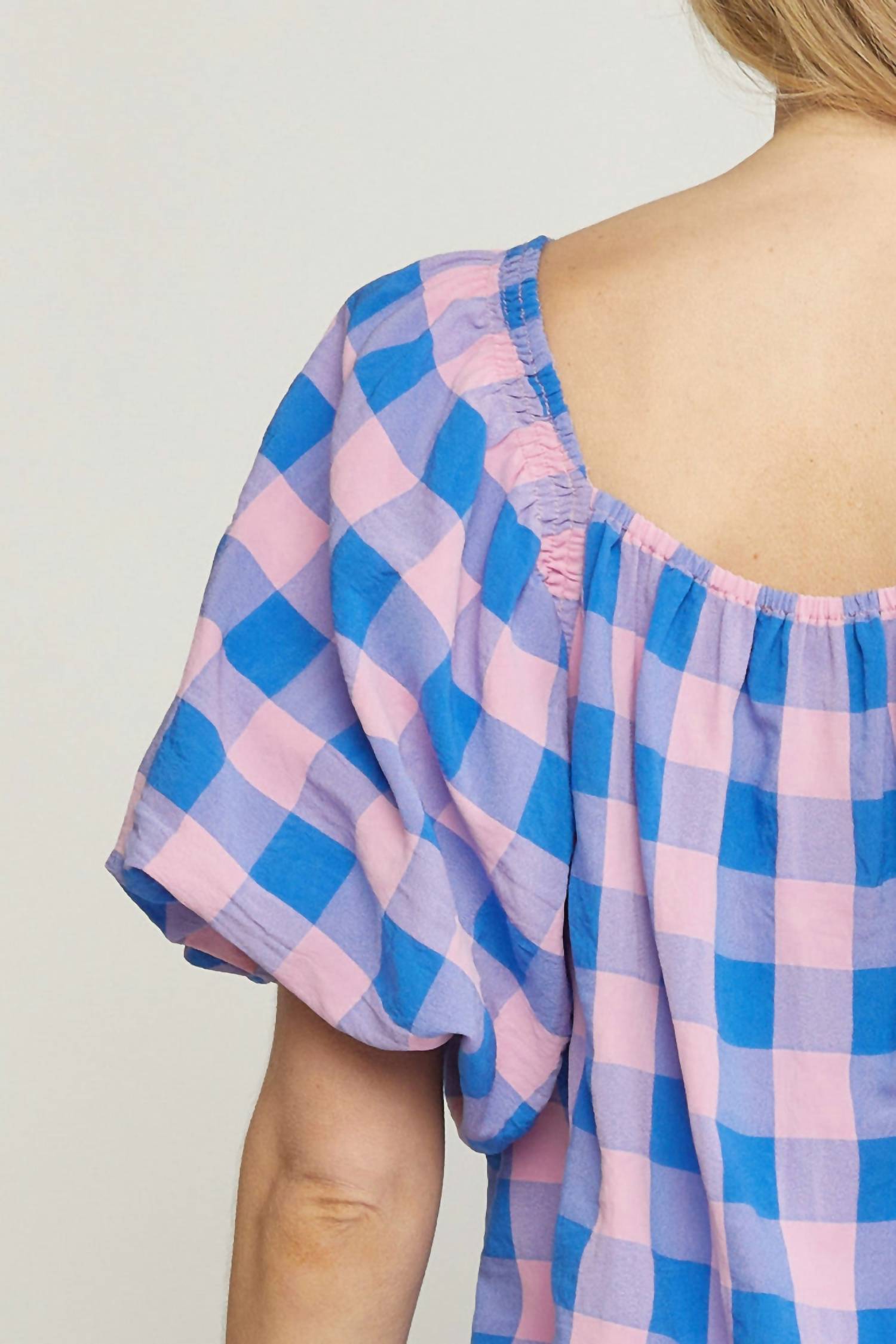 Entro - Clear Vision Gingham Top