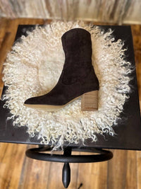 Corkys Footwear - Women's Wicked Slouch Ankle Faux Suede Boots