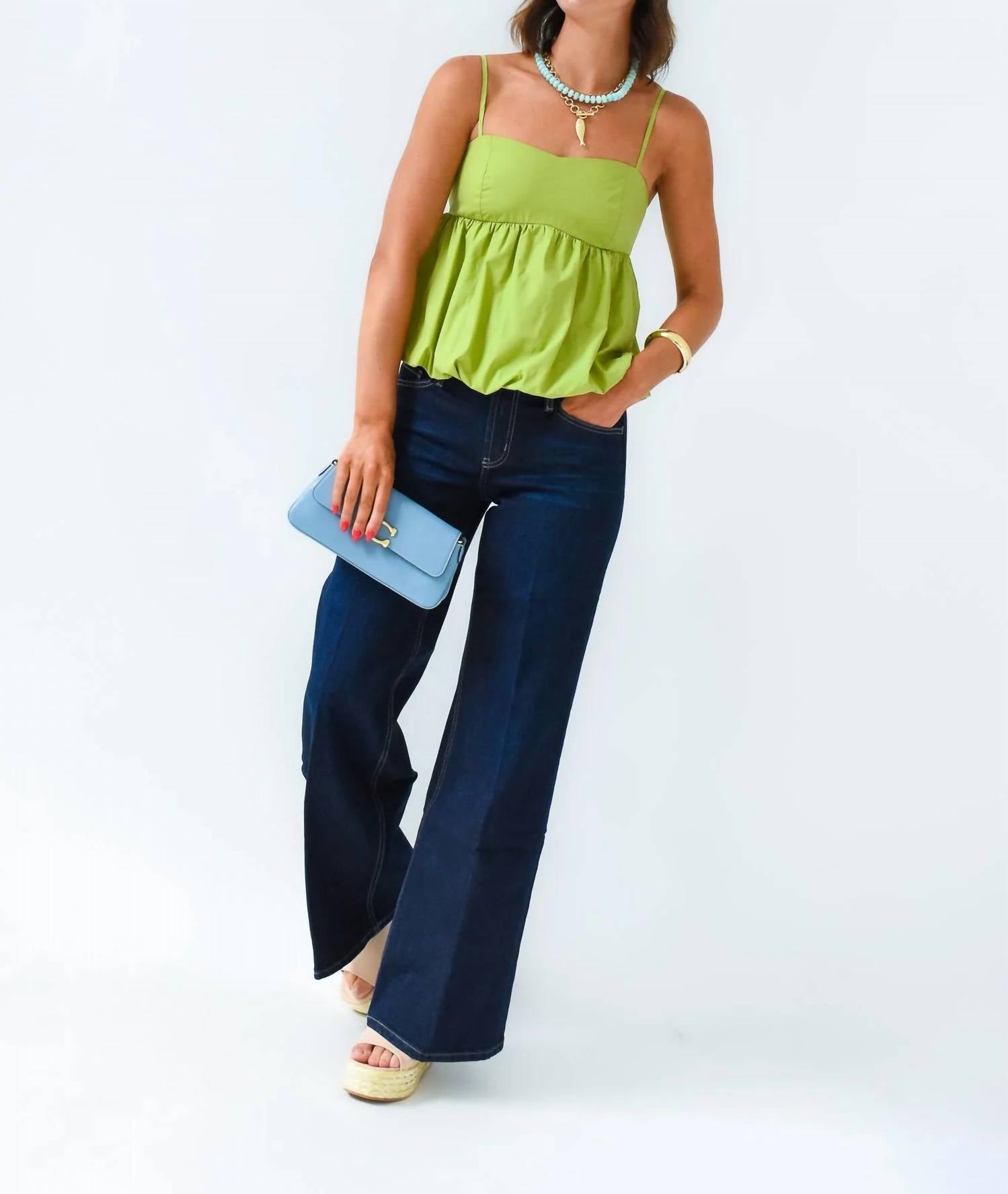 Things Between - Bubble Cami Top