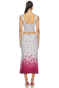 Free People Of The Season Set in dusty blue combo - women's sleepwear - alternate view