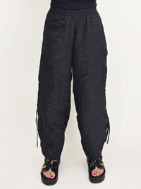 Noen - Crinkle Flow Straight Leg Pants