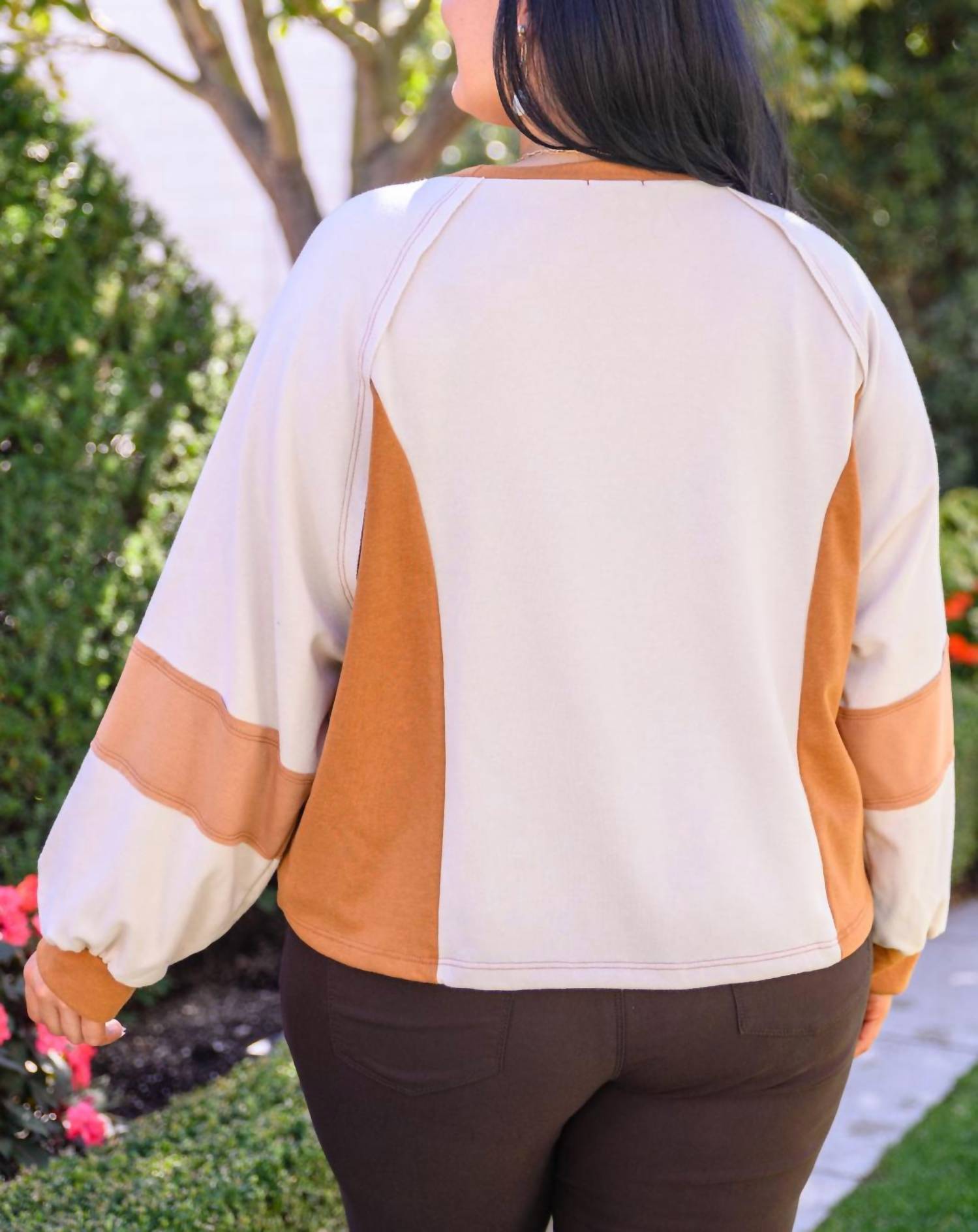 Hailey & Co - Status Quo Boxy Long Sleeve Top