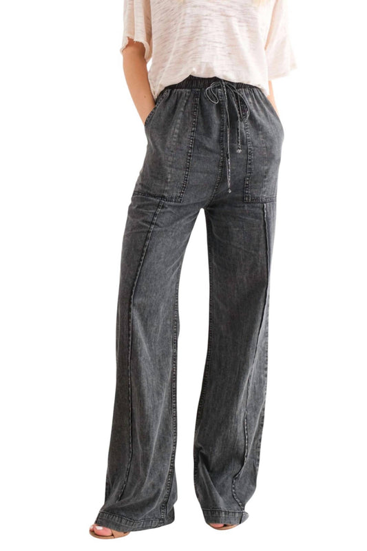 And The Why - Feeling Alive Chambray Pants