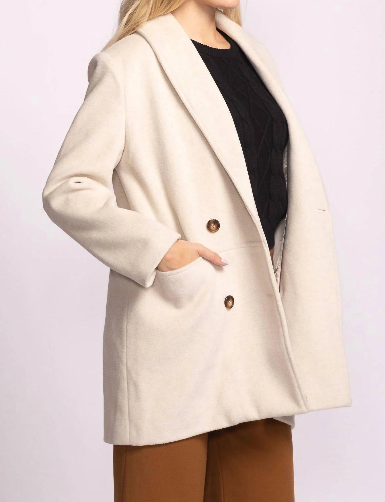 Pink Martini - Adelaide Long-Sleeve Coat