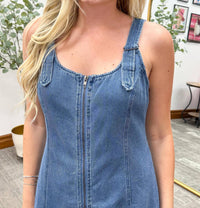 Doe And Rae - Zip Up Mini Dress
