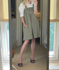 Buru - Lemon Tie Strap Dress