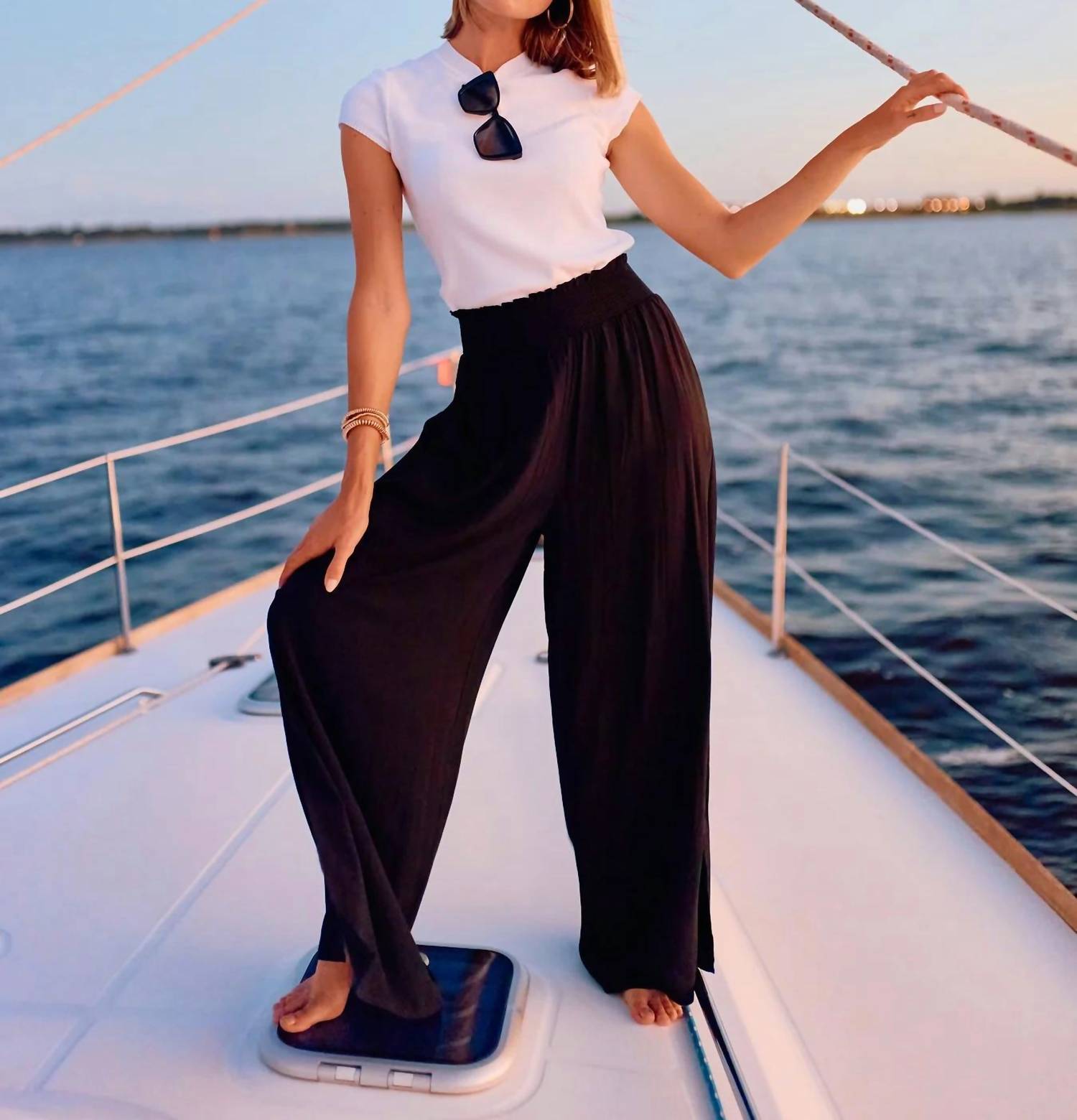 Mary Square - Krista Wide Leg Pants