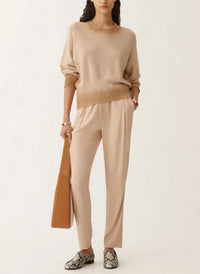 Fabiana Filippi - Sequin Cotton Linen Crew Neck Sweater
