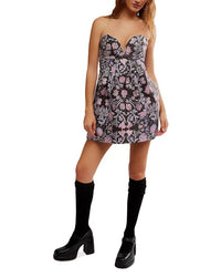 Free People - Floreo Jacquard Mini Dress