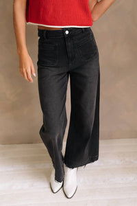 Ceros - High Rise Straight Denim