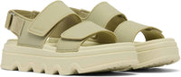 SOREL Women's Kinetic Sunchase Ankle Strap Sandals in dusty twill light aloe - women's sandal - alternate view
