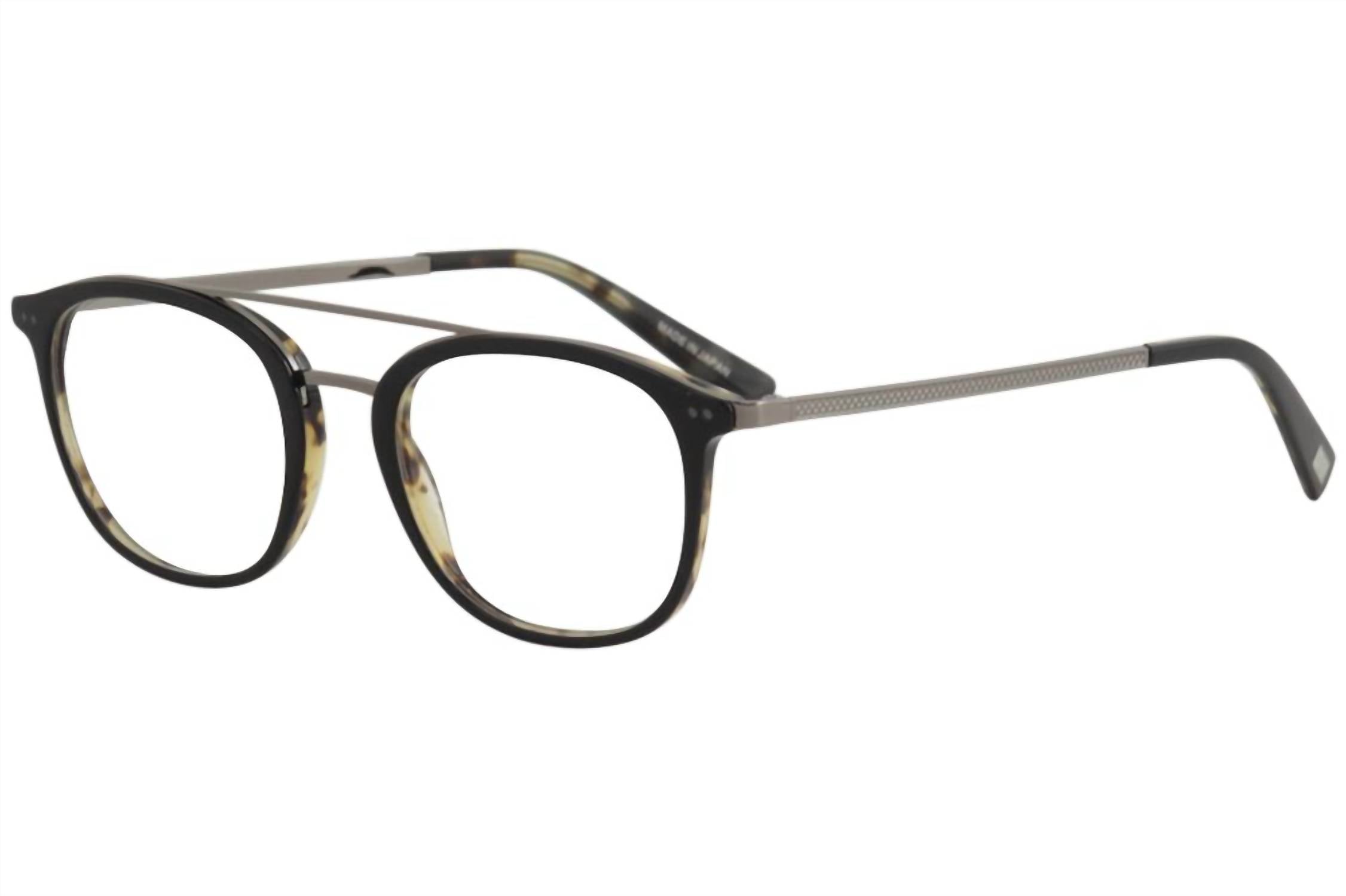 John Varvatos - Men's V378 Round Eyeglasses