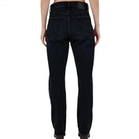 Moussy Murrieta Wide Straight Jean in black - women's jeans - alternate view