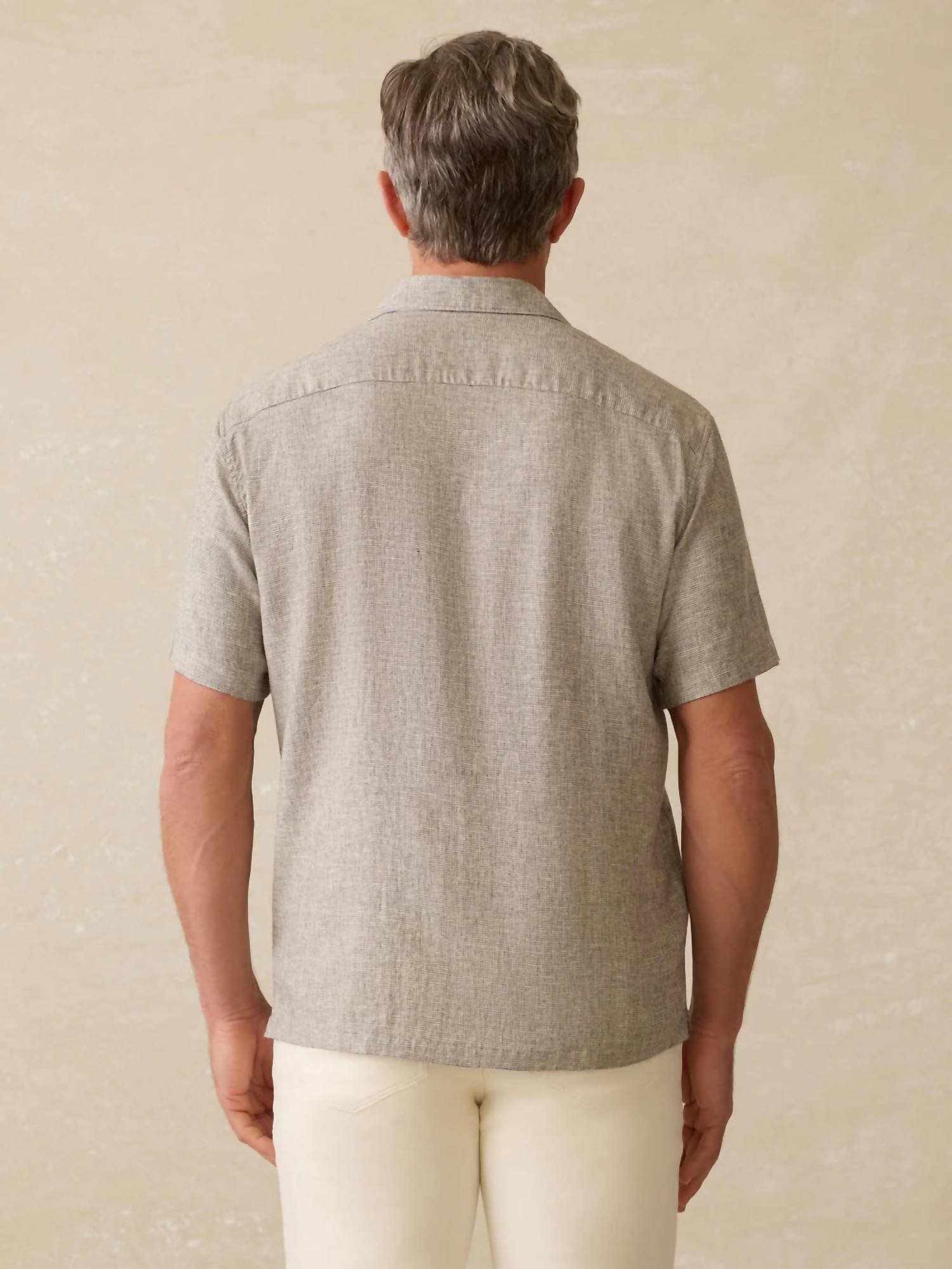 Faherty - Short-sleeve Breeze Camp Shirt