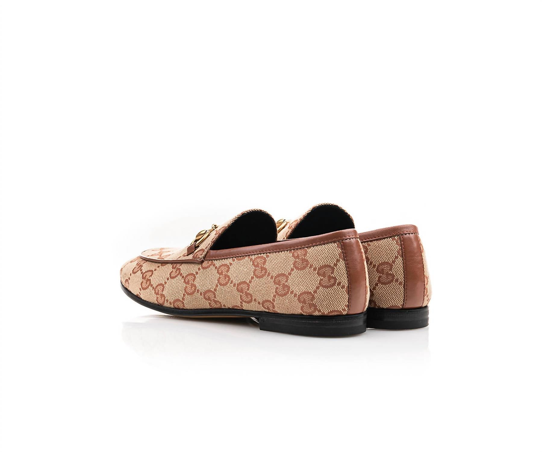 Gucci - Women's Jordaan Gg Canvas Loafer