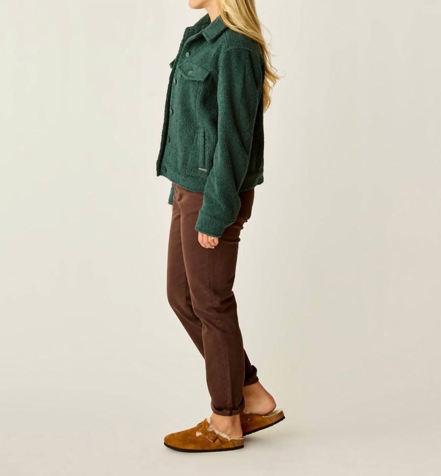 Carve Designs - Rhea Boucle Trucker Jacket