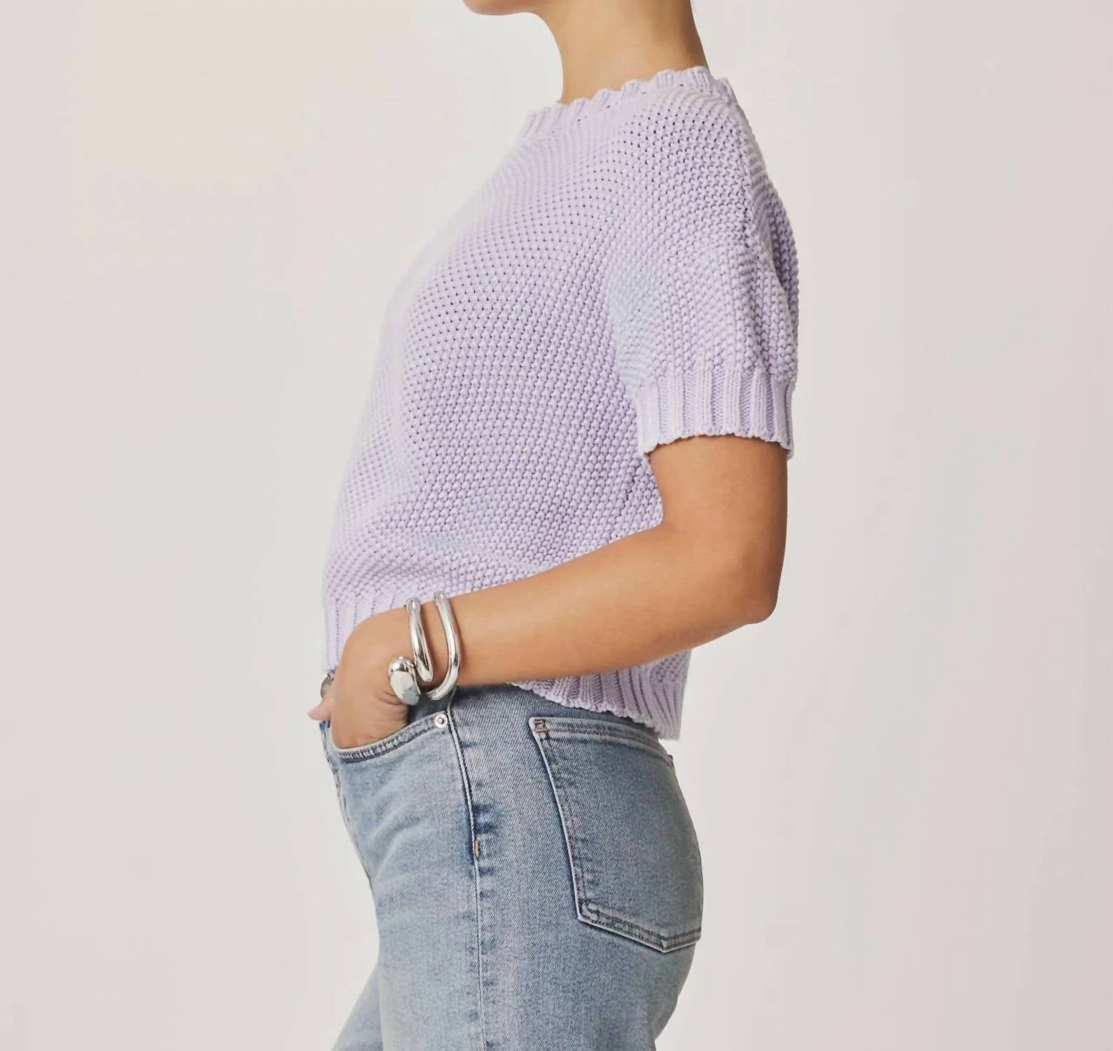 Splendid - Annmarie Short Sleeve Sweater